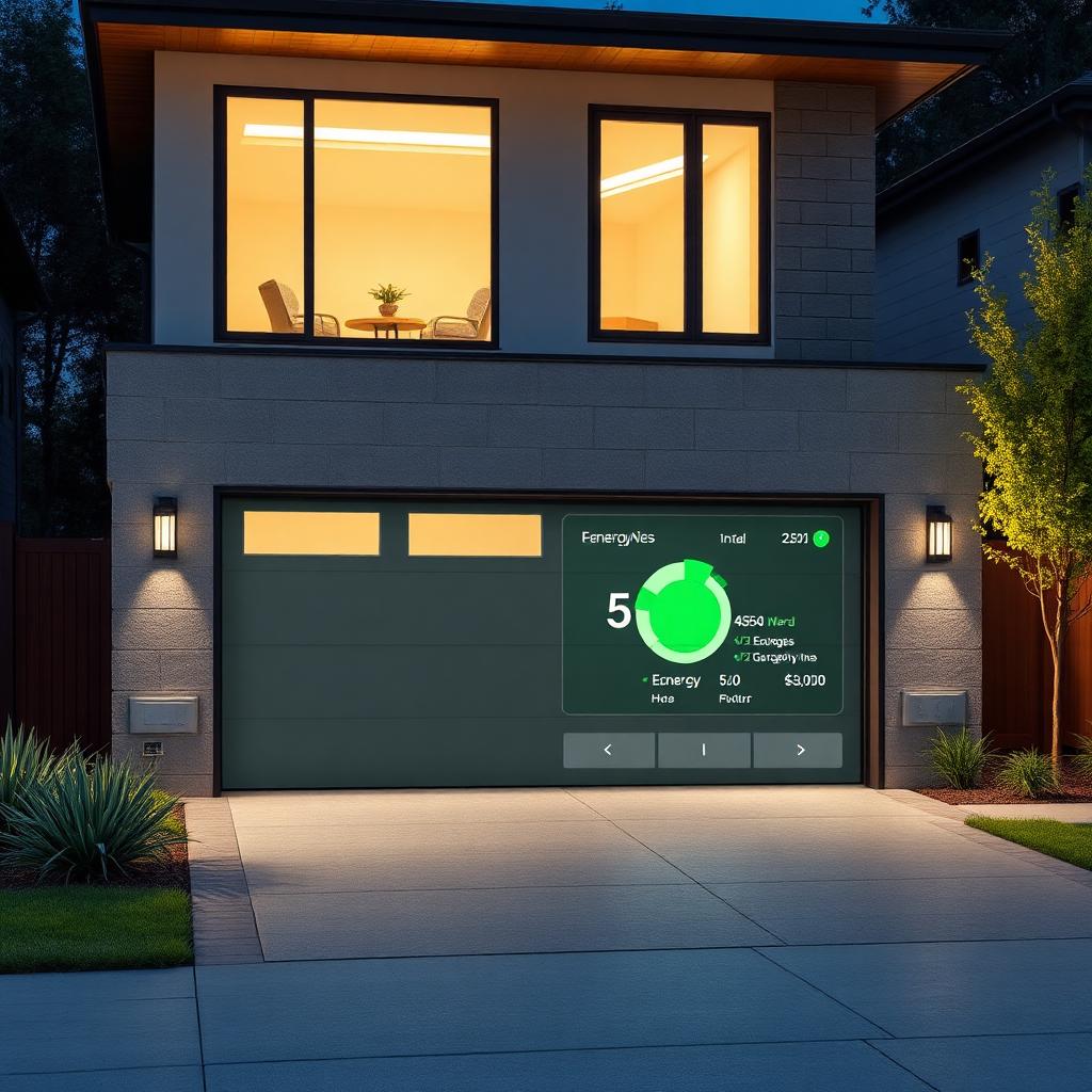 Energy Savings Calculator: Making Smart Decisions - Garage door maintenance and care guide